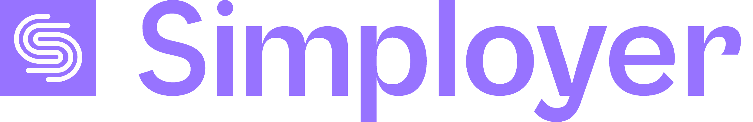 logotype symbol purple