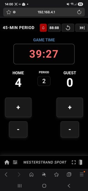 Resultattavle F300/450B - Bilde 3